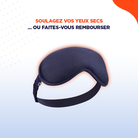 DryRelief | Masque oculaire chauffant pour soulager les yeux secs et fatigués