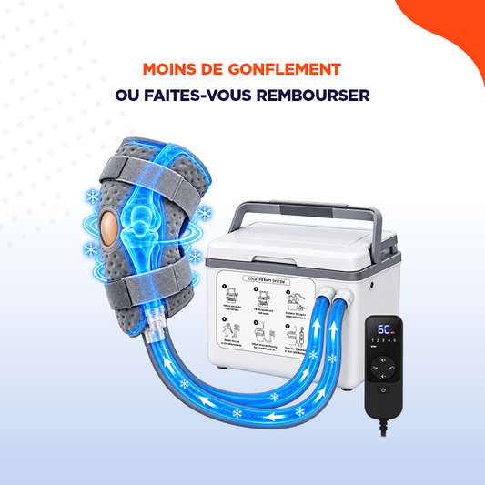 IceRelief | Appareil de froid continu pour soulager douleurs et gonflements