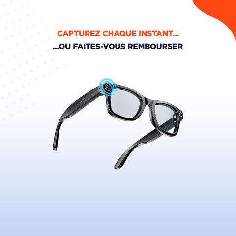 SnapGlass | Lunettes connectées intelligentes avec caméra et IA intégrée
