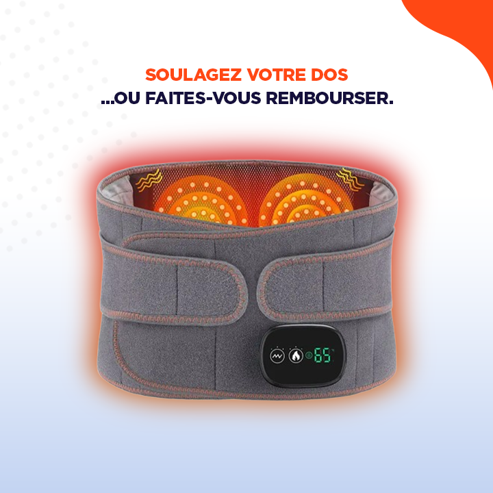 RelaxBelt | Ceinture 3 en 1 pour soulager vos douleurs dorsales