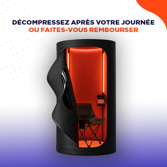 HeatPod | Le sauna portable qui efface le stress de votre journée