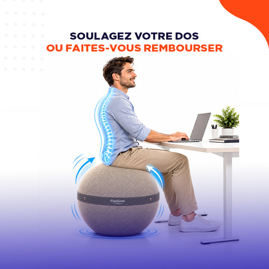 FlexSeat | Le siège ergonomique qui soulage votre dos