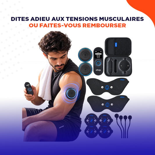 FlexiPulse | Stimulateur musculaire sans fil pour soulager vos douleurs au quotidien