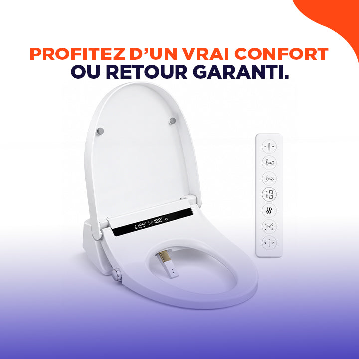 AquaSeat | Propreté parfaite, à l'eau chaude, sans effort