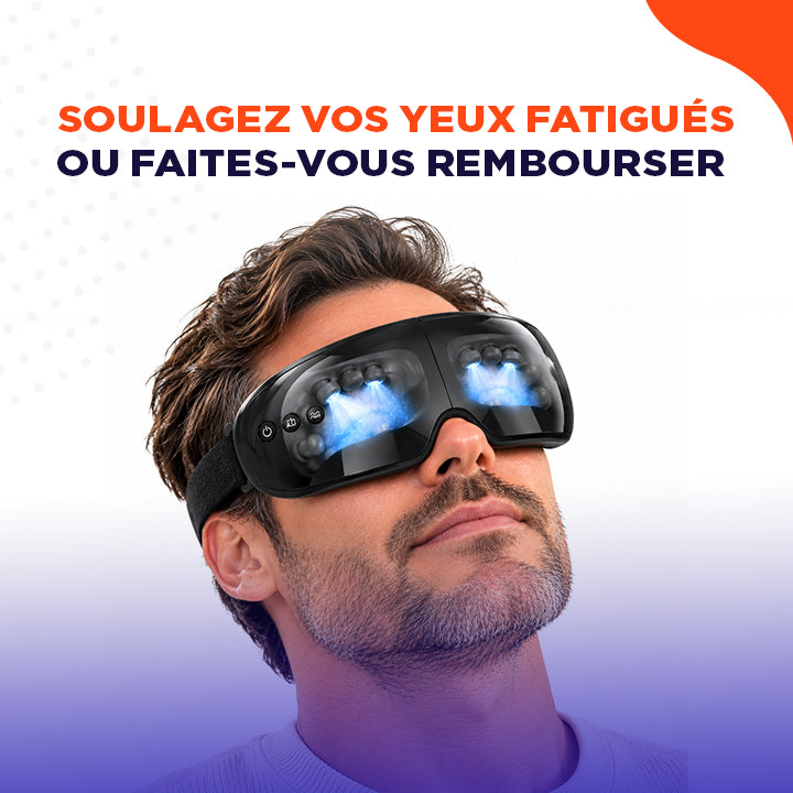 EyeRelief | Masseur oculaire innovant pour soulager la fatigue des yeux