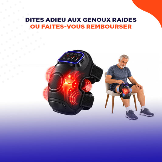 TheraKnee | Masseur de genou 3-en-1 pour soulager vos genoux au quotidien