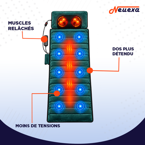 BackRevive Pro | Matelas de massage chauffant pour un dos détendu