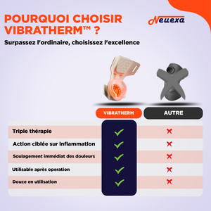 VibraTherm | Appareil de massage avec vibrations pour soulager les tensions musculaires