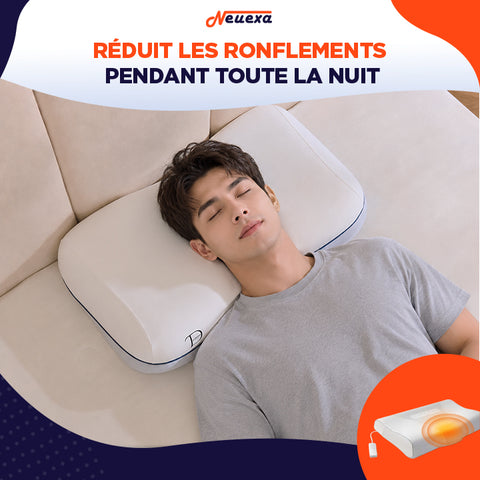 SleepFlow | Oreiller intelligent pour des nuits plus calmes et reposantes