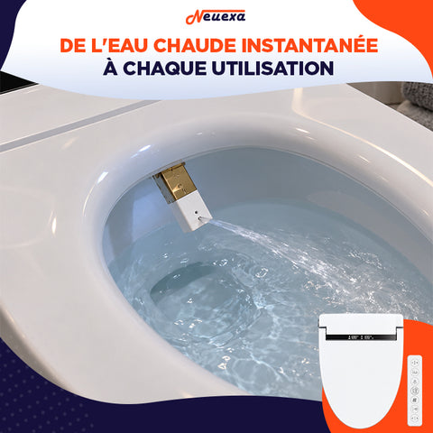 AquaSeat | Propreté parfaite, à l'eau chaude, sans effort