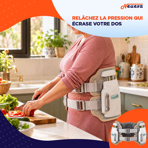 SpineRelief Pro | Ceinture de décompression contre le mal de dos