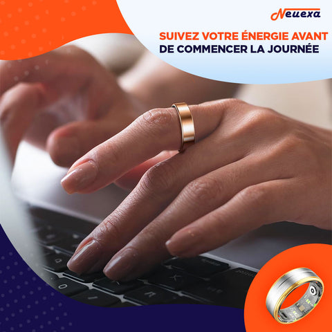 HealthTrack | Bague intelligente ultra-légère pour un suivi santé 24h/24