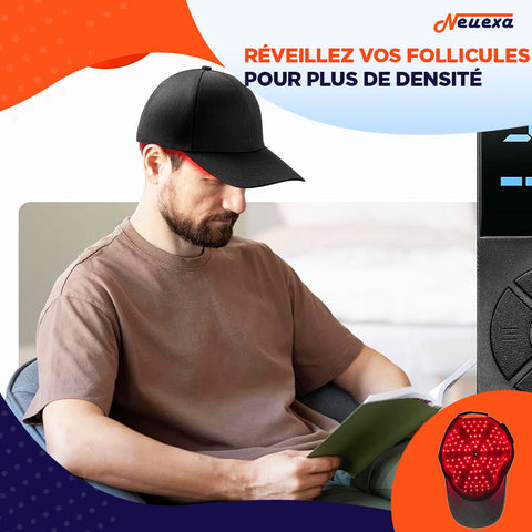 HairBooster| Casque LED révolutionnaire pour une repousse capillaire optimale