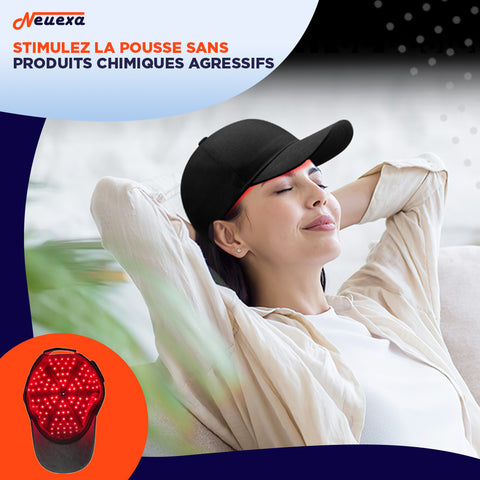 HairBooster| Casque LED révolutionnaire pour une repousse capillaire optimale