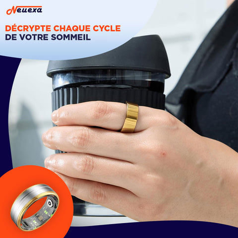 HealthTrack | Bague intelligente ultra-légère pour un suivi santé 24h/24