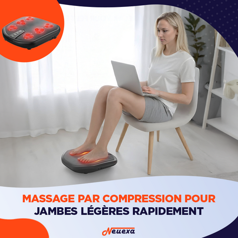 FootRelief™ | Masseur Shiatsu Chauffant pour une Relaxation Ultime