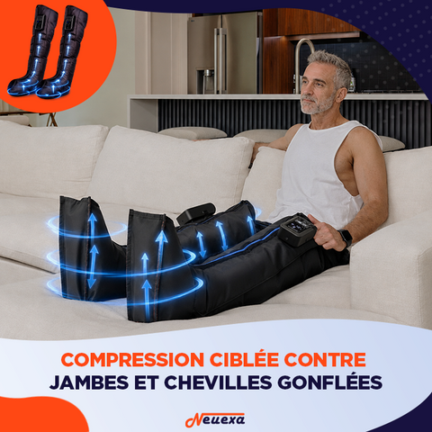 LegFlow | Masseur de jambes par compression pour des jambes légères et dégonflées