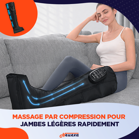 RecoveryMax | Système de compression intelligent pour des jambes légères et reposées