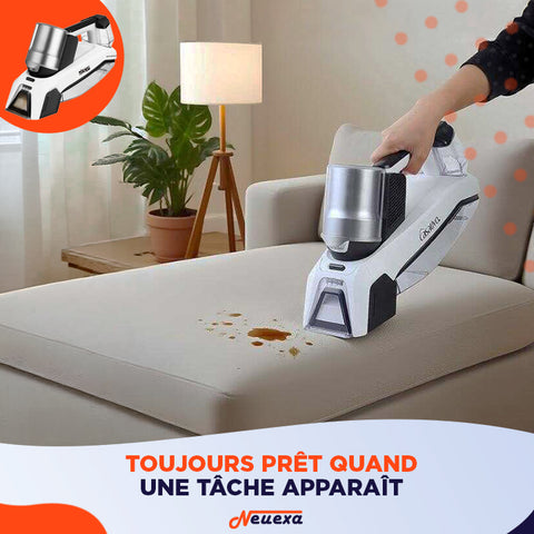CleanMaster | Nettoyeur portable premium pour tissus, tapis et sièges auto