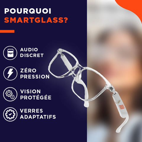SmartGlass | Lunettes connectées pour écouter, protéger et rester alerte en toute liberté