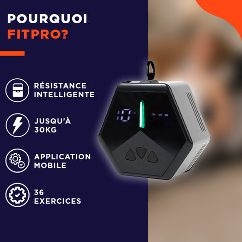 FitPro | La salle de sport intelligente qui vous suit partout