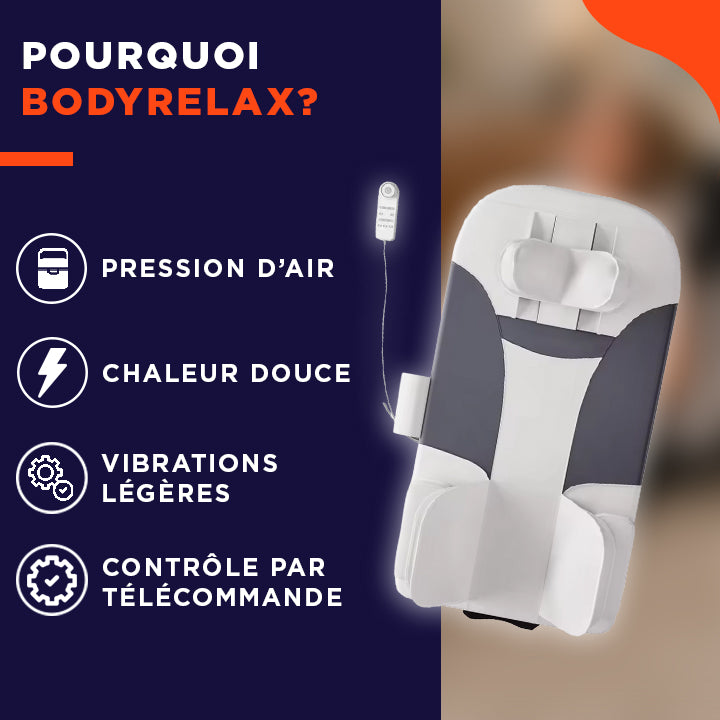 BodyRelax | Matelas de massage pliable pour une détente complète à la maison.