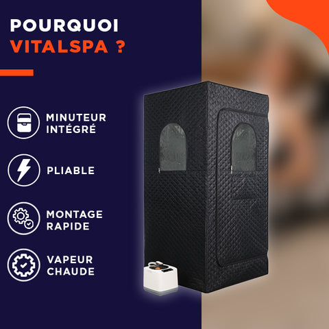 VitalSpa | Le sauna portable qui transforme votre maison en espace de bien-être