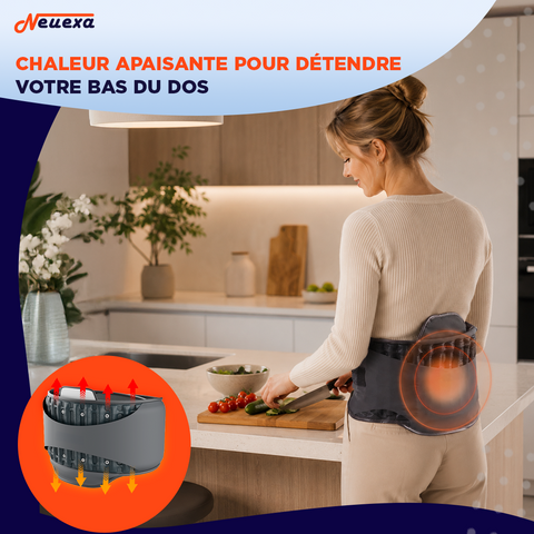 BackRelief | Ceinture lombaire gonflable pour décompresser le bas du dos