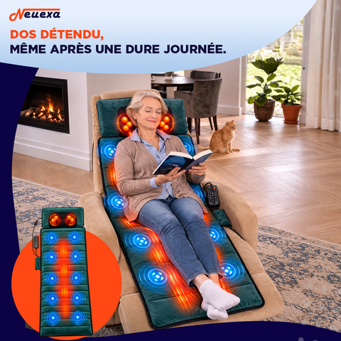 BackRevive Pro | Matelas de massage chauffant pour un dos détendu