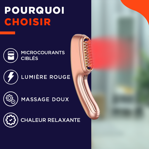 GlowVibe | Appareil 4-en-1 pour une peau jeune, un visage lifté et des cheveux revitalisés