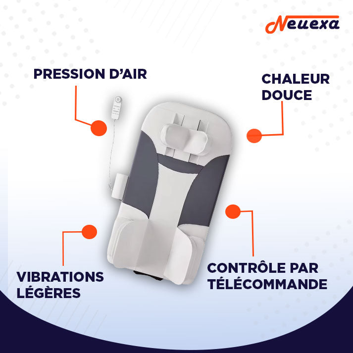 BodyRelax | Matelas de massage pliable pour une détente complète à la maison.