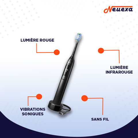 Red Light Toothbrush | La brosse à dents qui redonne de l'éclat à votre sourire
