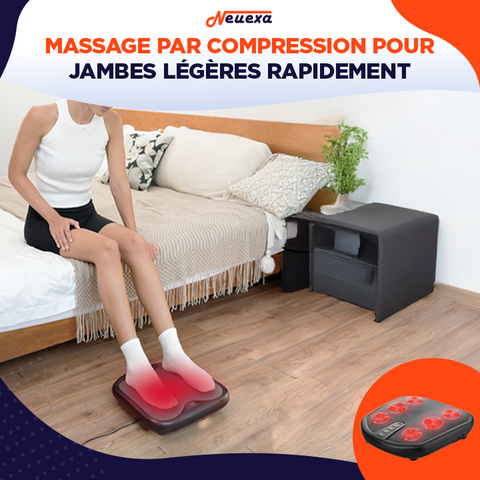 FootRelief™ | Masseur Shiatsu Chauffant pour une Relaxation Ultime
