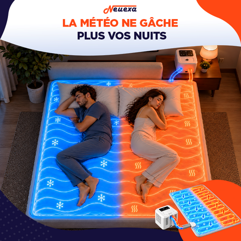 SleepComfort | Surmatelas froid ou chaud pour mieux dormir toute l’année