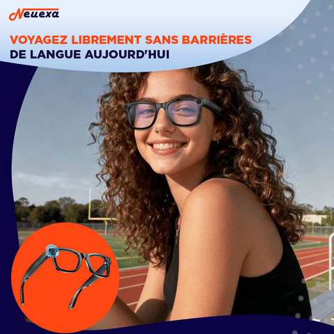 SnapGlass | Lunettes connectées intelligentes avec caméra et IA intégrée