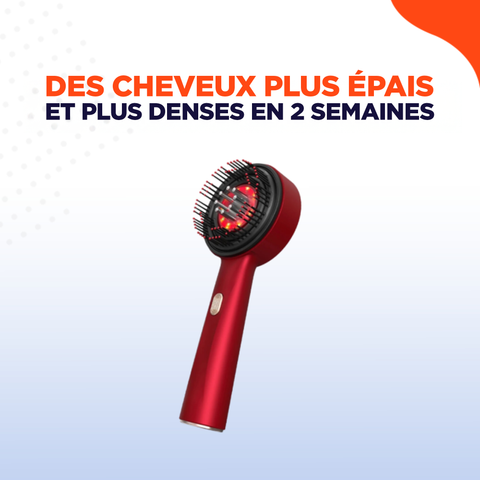 HairBoost | Brosse de massage 3 en 1 pour stimuler les cheveux