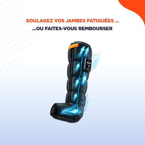 RecoveryMax | Système de compression intelligent pour des jambes légères et reposées