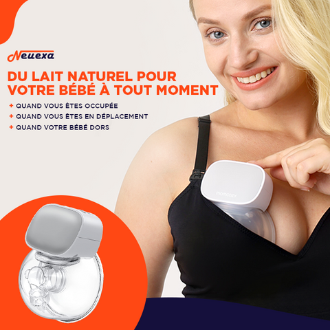 BrestPump | Pompe à seins portable pour toujours avoir un lait naturel disponible