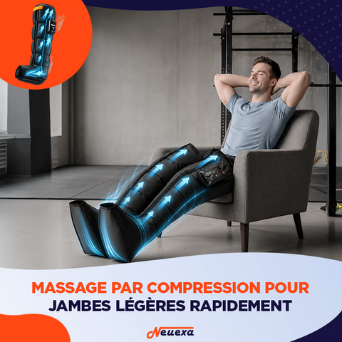 RecoveryMax | Système de compression intelligent pour des jambes légères et reposées